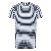 SF Clothing SF202 Heather Grey Stripe M