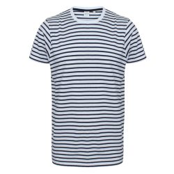 SF Clothing SF202 Heather Grey Stripe M