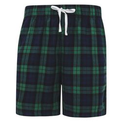 SF Clothing SFSF082 Navy/Green Check XS