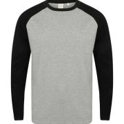 SF Clothing SFSF271 Heather Grey/Black XS SF Clothing SFSF271 Heather Grey/Black XS