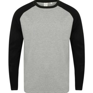 SF Clothing SFSF271 Heather Grey/Black XS