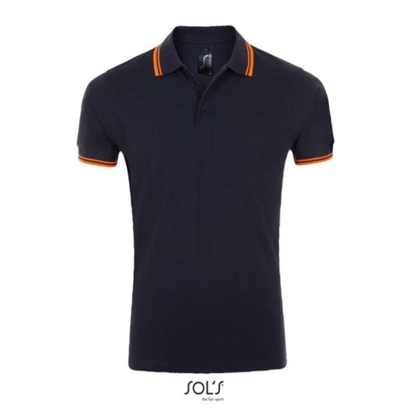 SOL'S SO00577 French Navy/Neon Orange 3XL