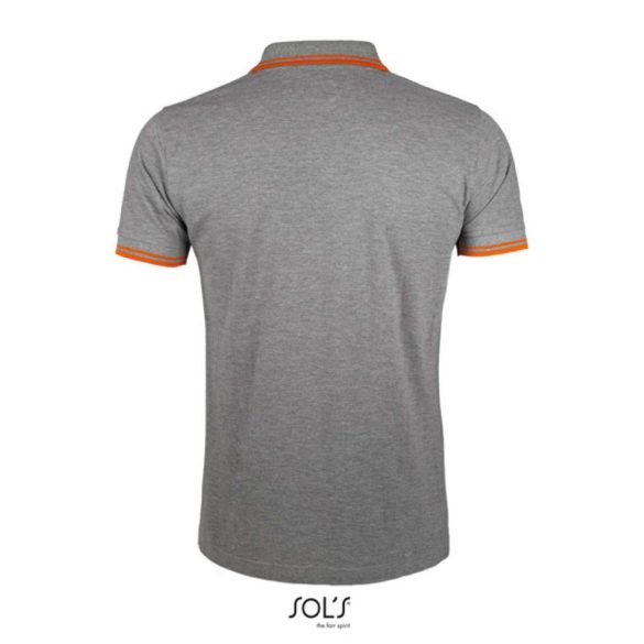 SOL'S SO00577 Grey Melange/Orange 2XL