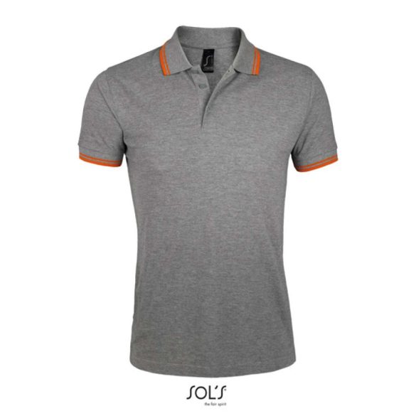 SOL'S SO00577 Grey Melange/Orange 3XL