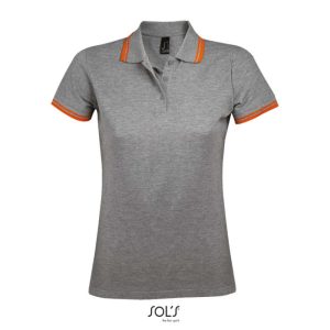 SOL'S SO00578 Grey Melange/Orange 2XL