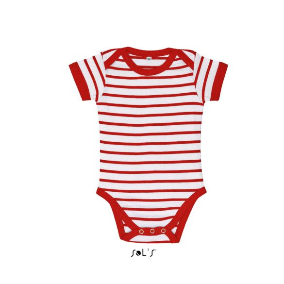 SOL'S SO01401 White/Red 12/18M