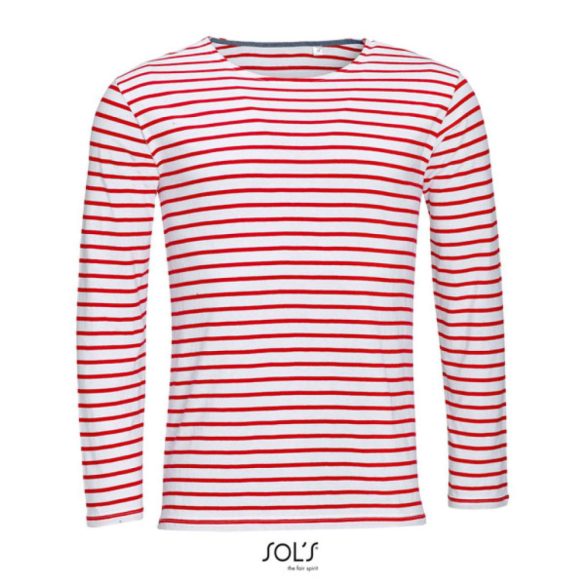 SOL'S SO01402 White/Red XL
