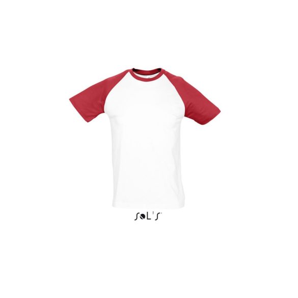 SOL'S SO11190 White/Red 2XL