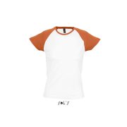 SOL'S SO11195 White/Orange 2XL