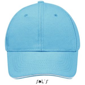 SOL'S SO88100 Turquoise/White U