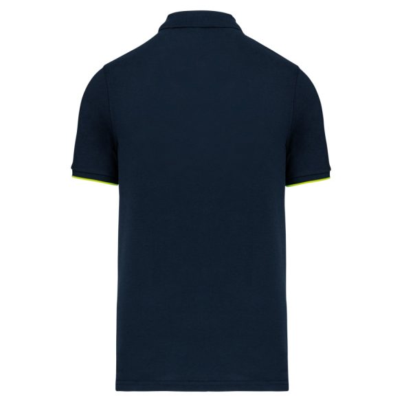 Designed To Work WK270 Navy/Fluorescent Yellow S