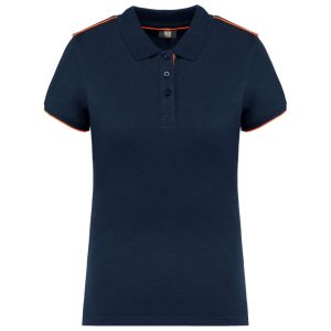 Designed To Work WK271 Navy/Fluorescent Orange 2XL