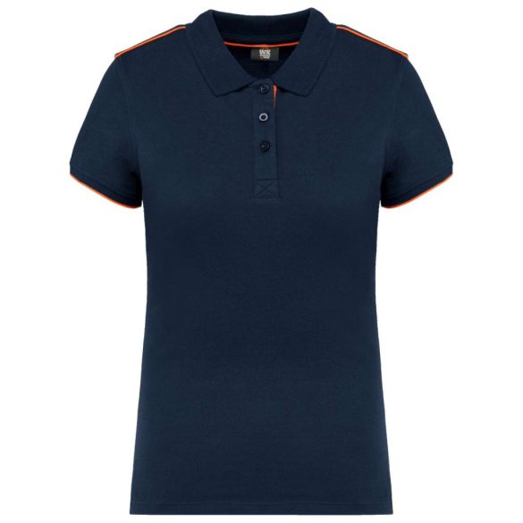Designed To Work WK271 Navy/Fluorescent Orange L