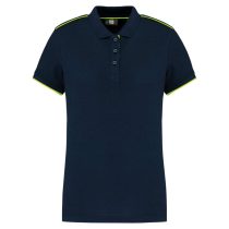 Designed To Work WK271 Navy/Fluorescent Yellow S