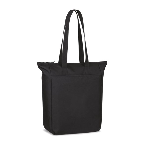 Renew AWARE™ rPET Zippered Tote, black