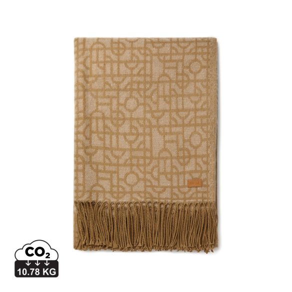 VINGA Verso blanket, brown