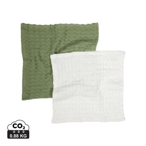 VINGA Cromer waffle dish cloth, 2 pcs, green