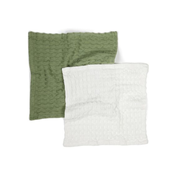 VINGA Cromer waffle dish cloth, 2 pcs, green