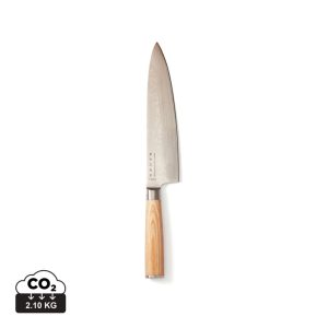 VINGA Hattasan Damascus chef’s edition knife, silver