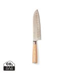 VINGA Hattasan Damascus Santoku knife, silver