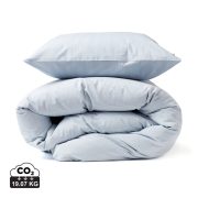 VINGA Montgomery premium cotton bed linen, 4 pcs set, blue
