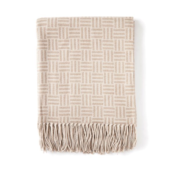 VINGA Lenox blanket, brown