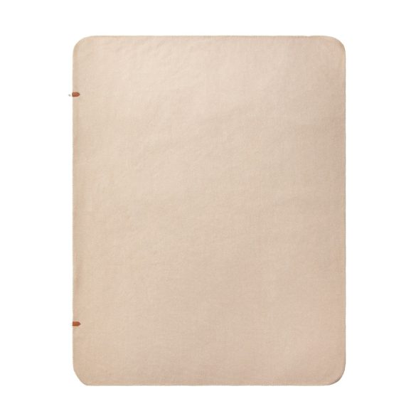 VINGA Bilton recycled blanket, beige