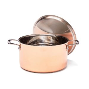 VINGA Baron copper saucepan, brown