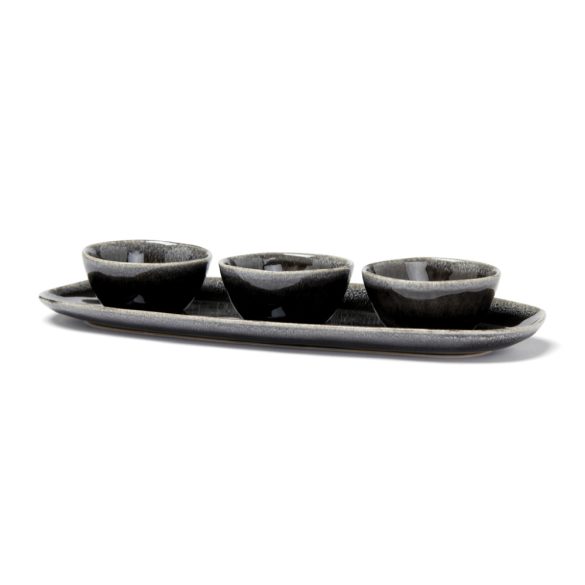 VINGA Nomimono serving set, black