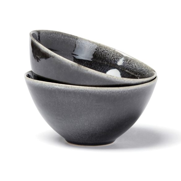 VINGA Nomimono bowl 15,5 cm, 2 pcs set, black