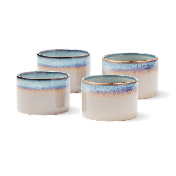 VINGA Nomimono bowl set mini, 4 pcs set, white
