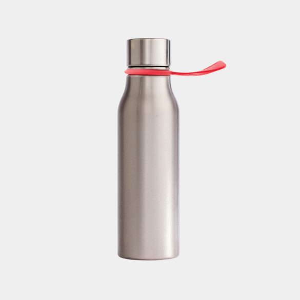 VINGA Lean waterbottle steel, red