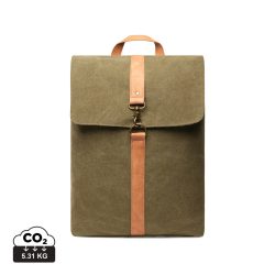 VINGA Bosler canvas backpack, green