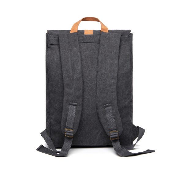 VINGA Bosler canvas backpack, black