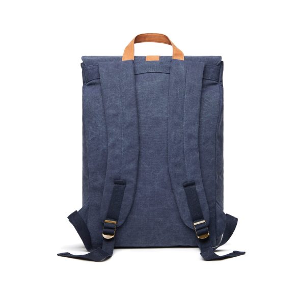 VINGA Bosler backpack GRS recycled canvas, navy