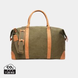 VINGA Bosler RCS recycled canvas duffelbag, green