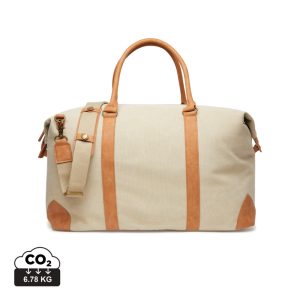 VINGA Bosler canvas dufflebag, brown