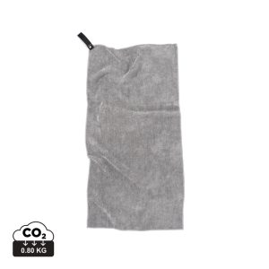 VINGA RPET active dry towel 40x80, grey