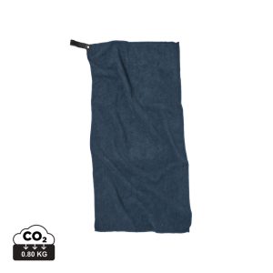 VINGA RPET active dry towel 40x80, blue