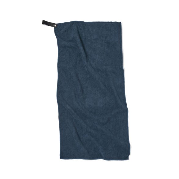 VINGA RPET active dry towel 40x80, blue