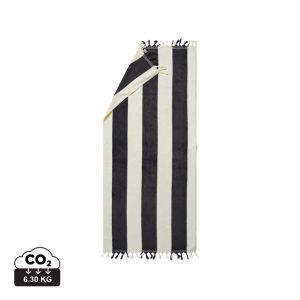 VINGA Valmer beach towel, black