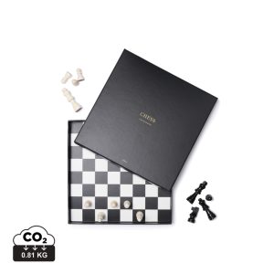 VINGA Chess coffee table game, black