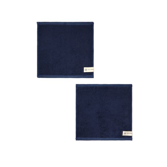 VINGA Birch towels 30x30, blue