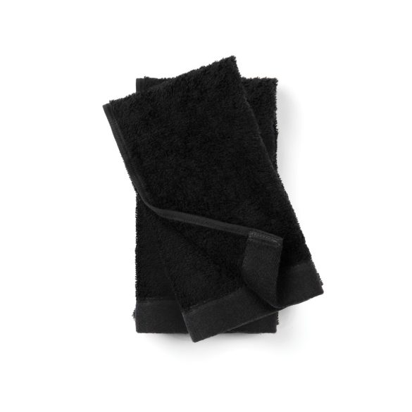 VINGA Birch towels 40x70, black