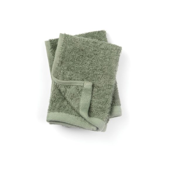 VINGA Birch towels 30x30, green