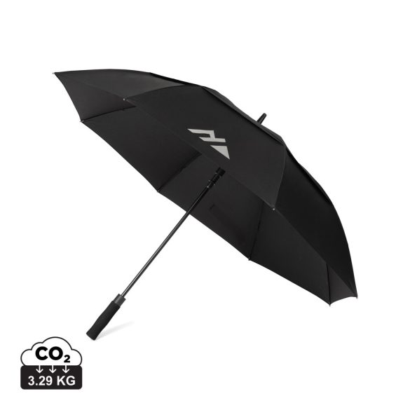 Nordic Drift Trail 27" AWARE™ RPET storm UPF 50+ proof Umbre, black