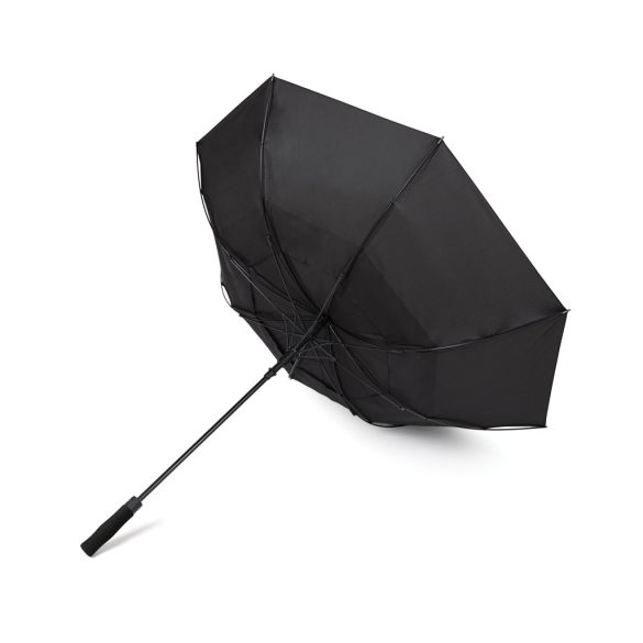 Nordic Drift Trail 27" AWARE™ RPET storm UPF 50+ proof Umbre, black