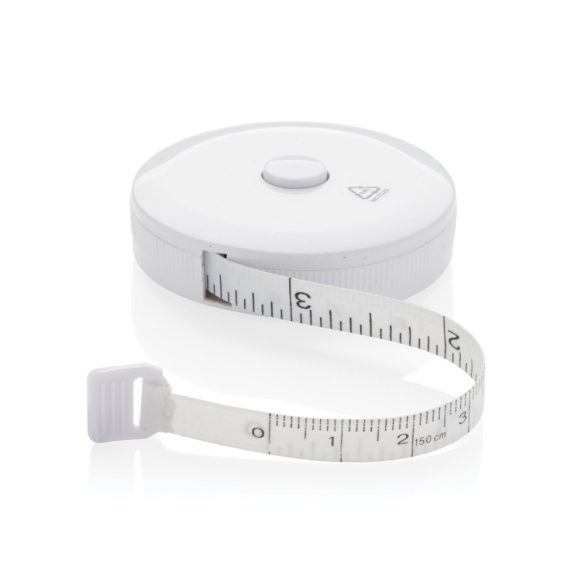 RCS recycled plastic tailor tape, white