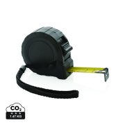 RCS recycled plastic 5M/19 mm tape with stop button, black