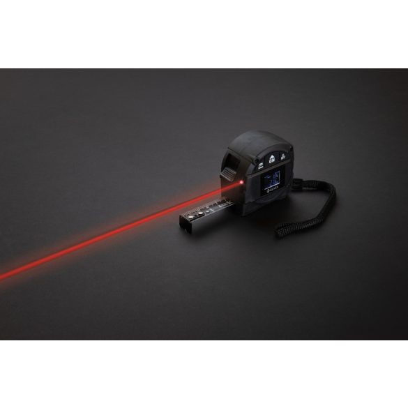 Gear X measuring 5M tape with 30M laser, black